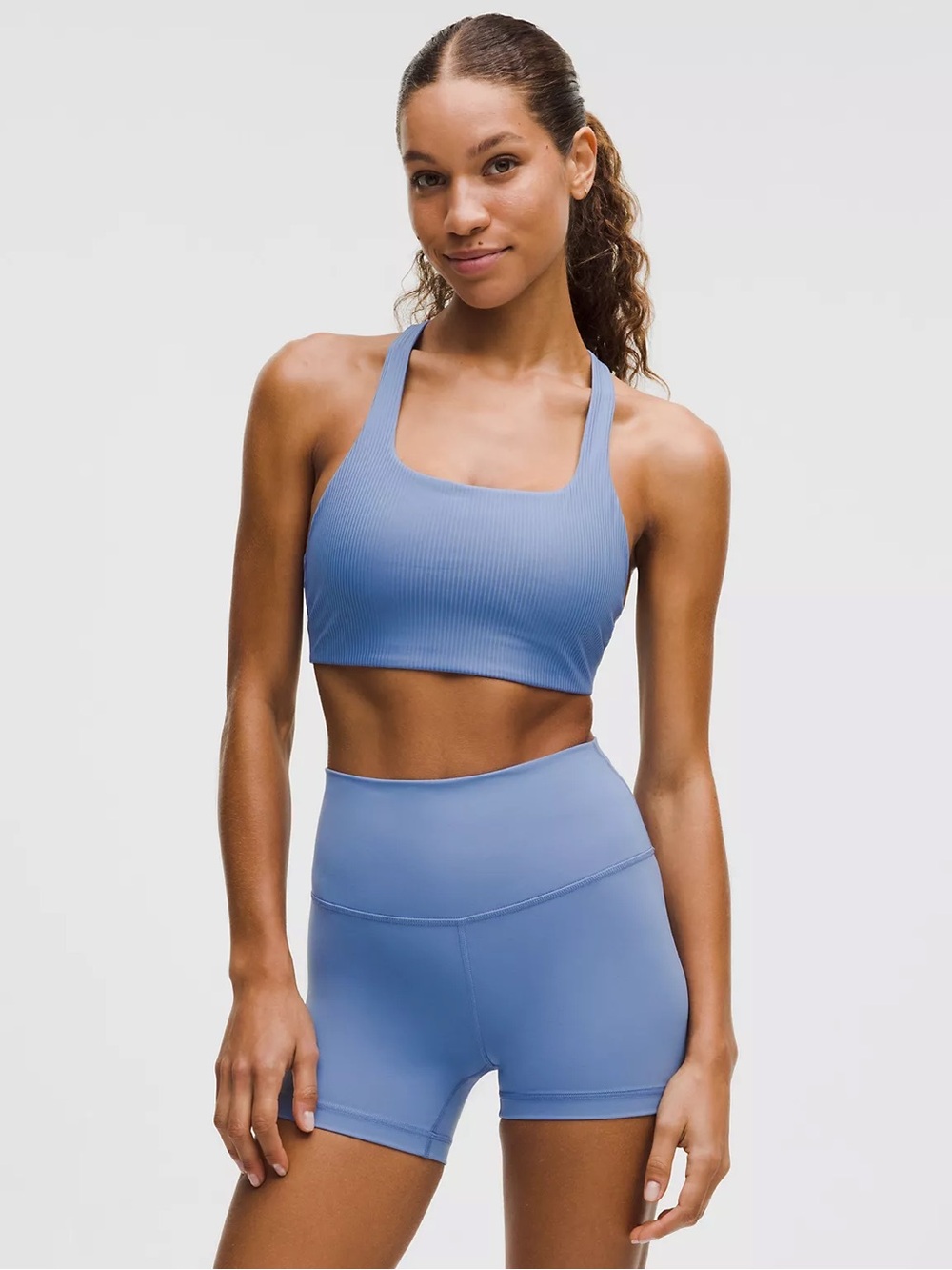 Lululemon All-Time Hero Ribbed Sports Bra
Medium Support, B/C Cup  size medium